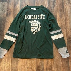 Ladies Large College Long Sleeve T Shirt